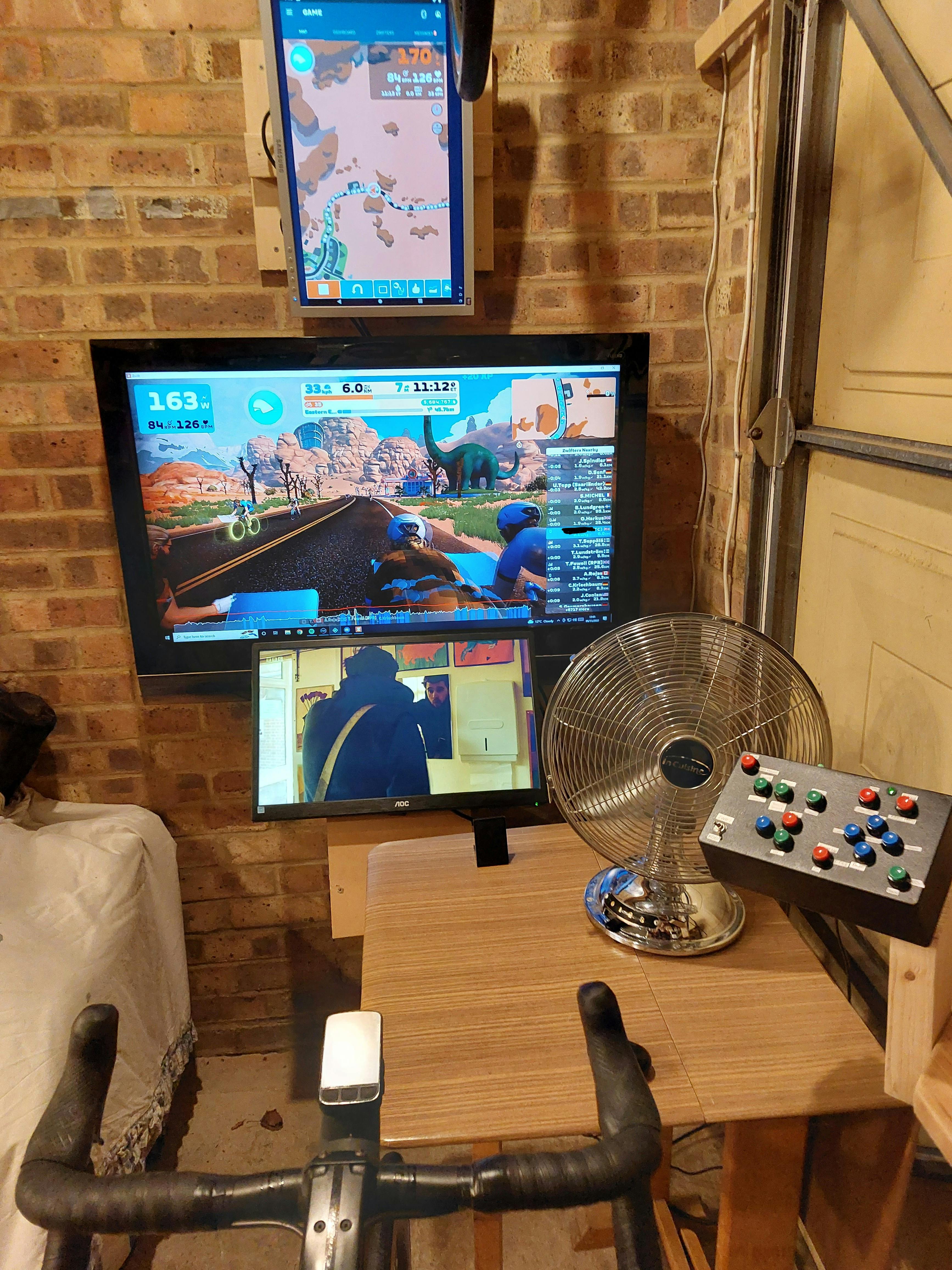 Zwift Keypad and Media Controller