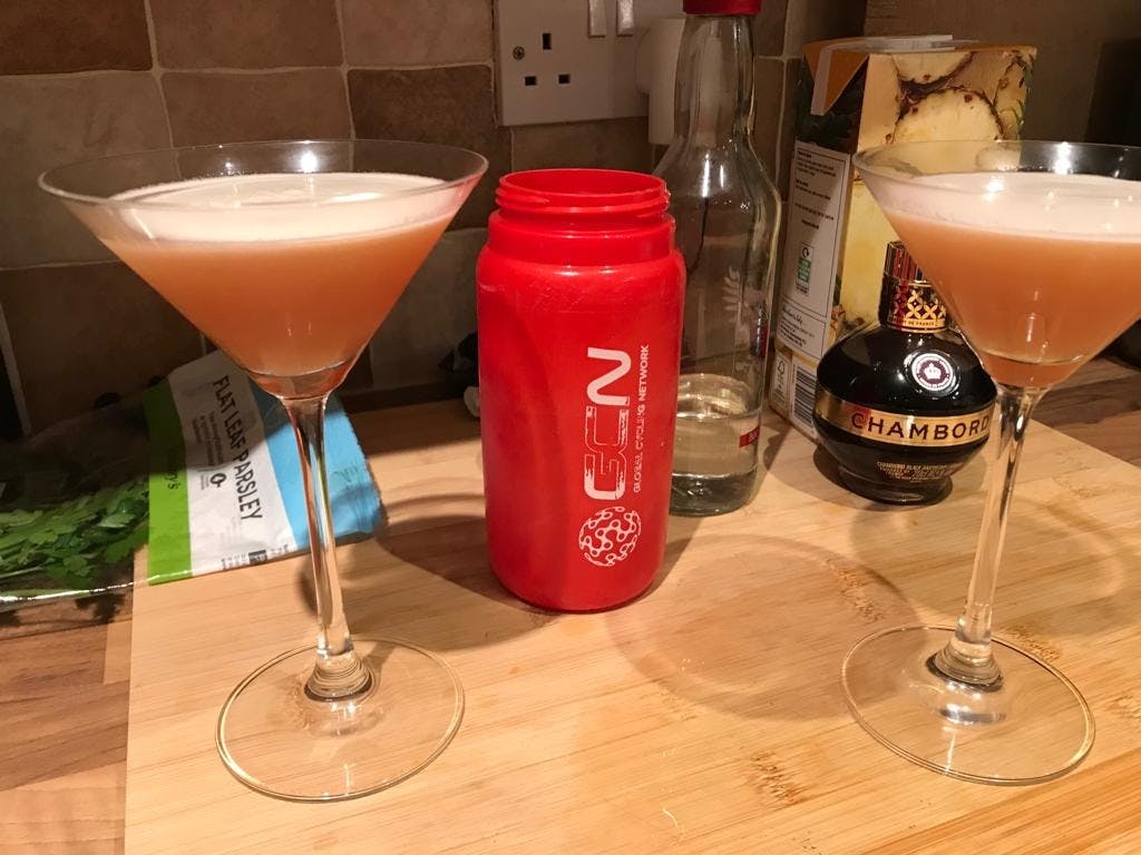 Improvised cocktail shaker